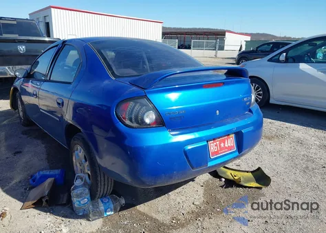 2005 Dodge Neon Sxt from USA, damaged, VIN 1B3ES56C65D163672